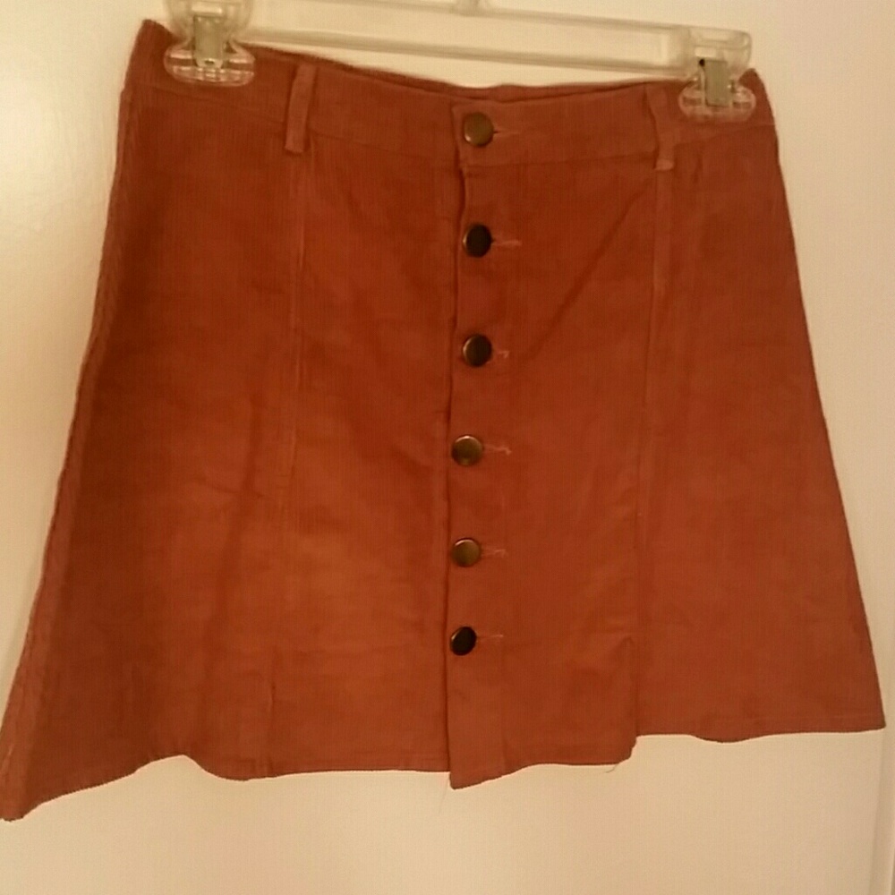 Corduroy skirt